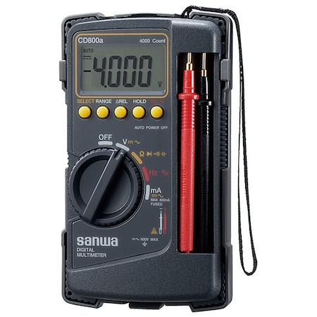 Sanwa Digital Multimeter with Tough Body Cover CD800a
